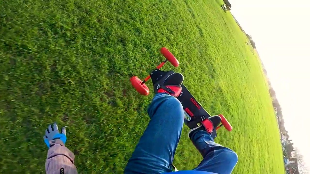 Board offs and hand drags with my Trampa deck and the SLS kites – kitesurf videó és tippek