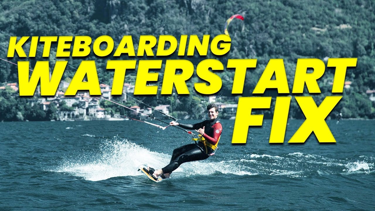 Kiteboarding waterstart 🚀 fully explained – kitesurf videó és tippek