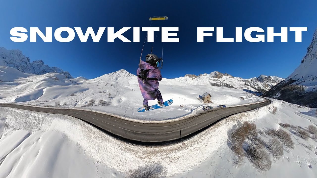 SNOWKITE FLIGHT – kitesurf videó és tippek