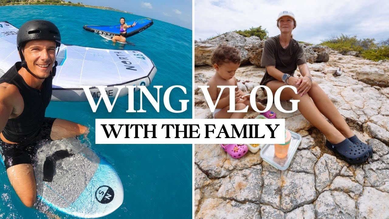 Father’s Day Wing Foil Session in Paradise VLOG 107 – kitesurf videó és tippek