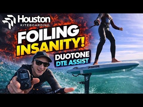 Duotone DTE Assist Battery Waist Belt Efoil Review – kitesurf videó és tippek