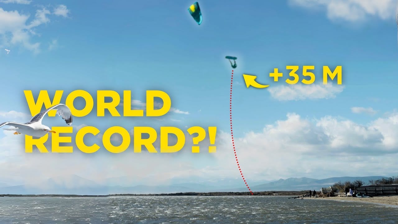 FLYING HIGH: World Record of the HIGHEST Kitesurfing Jump?! – kitesurf videó és tippek