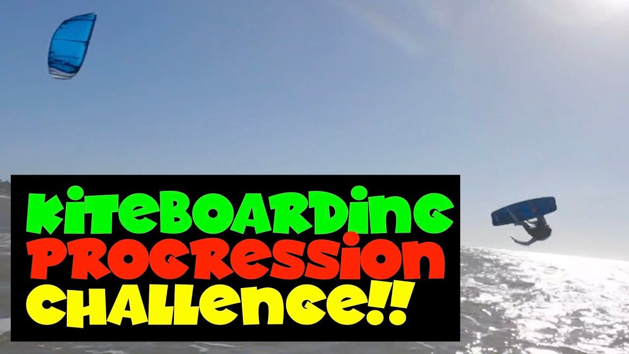 Kiteboard PROGRESSION CHALLENGE – wave kite tippek