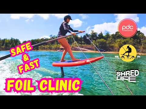 First foil clinic wake boat side pole Playa del… – foil tippek…