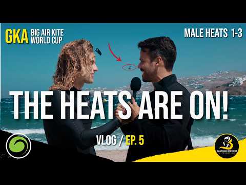 2026 GKA Big Air Kite World Cup Mykonos, Greece | MALE HEATS 1-3 | Vlog 5 | Brazilian… – kitesurf videó…