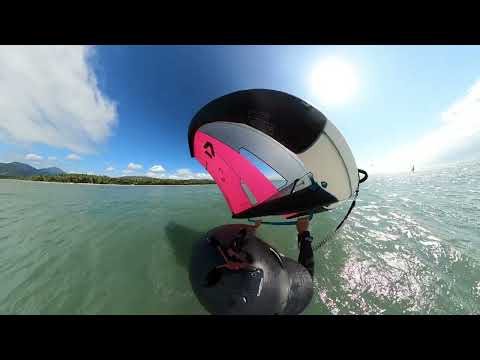 Wing foiling Port Douglass – foil tippek és tapasztalatok