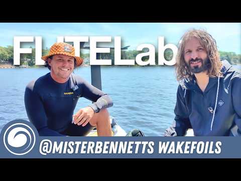 Adam Bennetts’ First Time Wakefoiling FLITElab Flux 808 – foil…