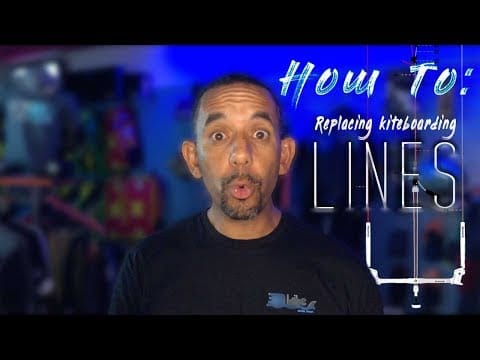 How To Replace Kiteboarding Bar Lines -Guide – kitesurf videó és tippek