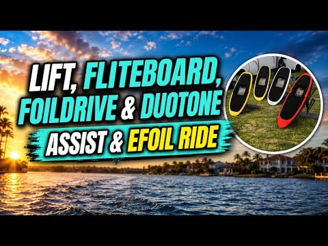 Lift, Flite, Duotone, Foildrive Demo Ride – foil tippek és…