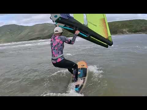 Archer Point Duotone Wing surfboard session – wave kite tippek