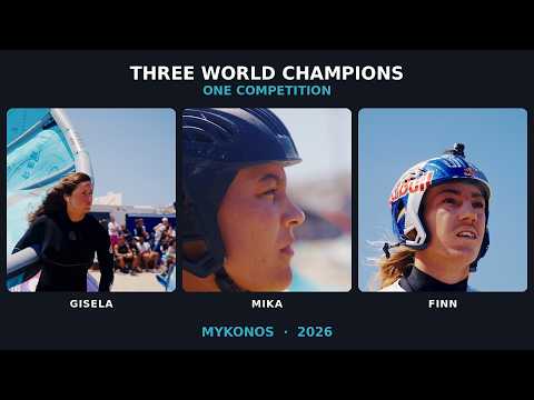 GKA Big Air Mykonos. Three World Champions. One Event. – big air…