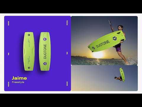 Jaime 2027 Product Clip Duotone kiteboard – big air trükkök és tippek