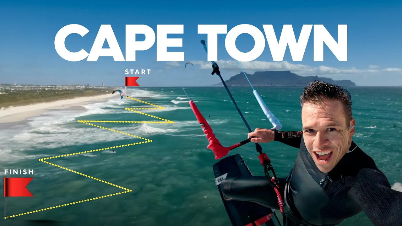 BEST downwinder Cape Town! KEVVLOG – kitesurf videó és tippek