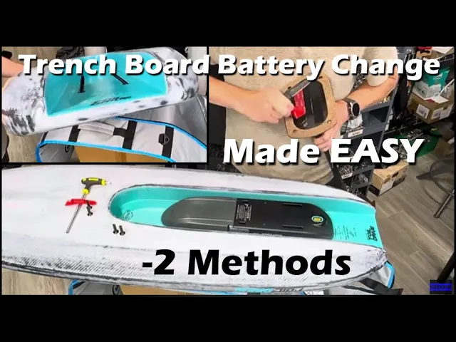 Easily change FoilDrive Batteries… – kezdőknek kitesurf tippek