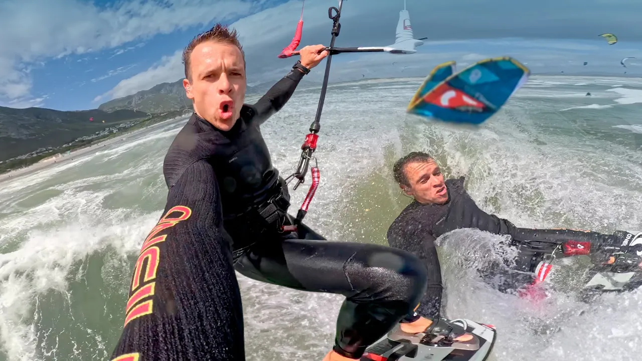 Kiteszörf Hermanusban Kevin Langeree-vel – kitesurf videó és tippek